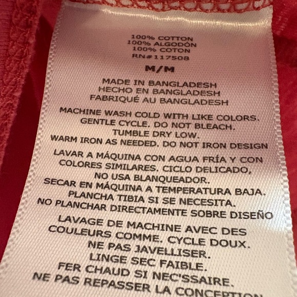 HURLEY women’s Medium Long Sleeve Tee with Palm tree graphic. GUC - Picture 4 of 5